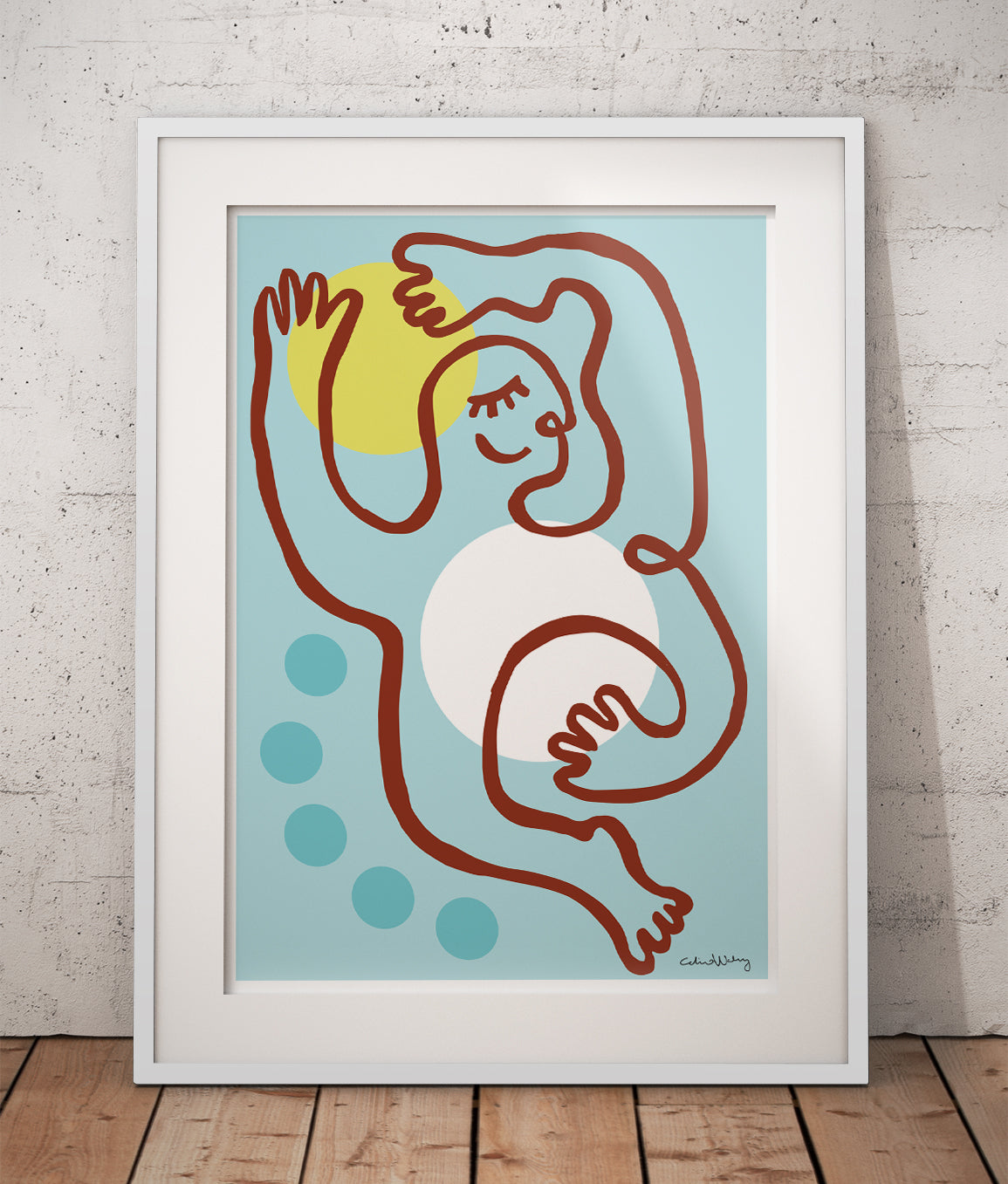 Happy Dance Sea Poster