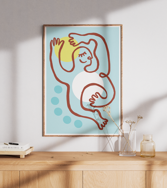 Happy Dance Sea Poster