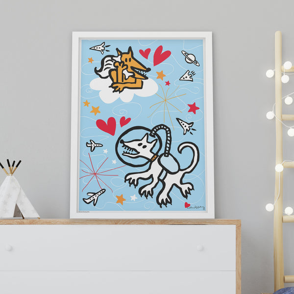 Love in Space Poster